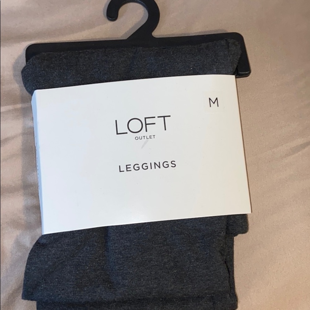 Dark gray Loft leggings